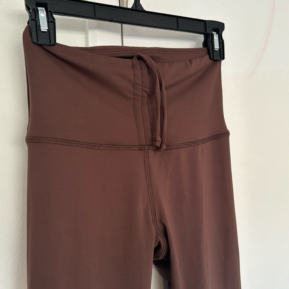 Strut This Brown Flare Leggings - M
